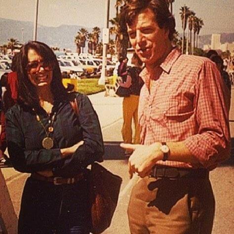 Theodore Jeffrey Prowda’s father-in-law, Paul Pelosi, and mother-in-law, Nancy Pelosi during their younger days.